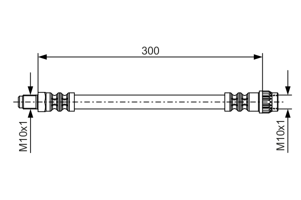 BOSCH 1 987 476 699 Brake Hose