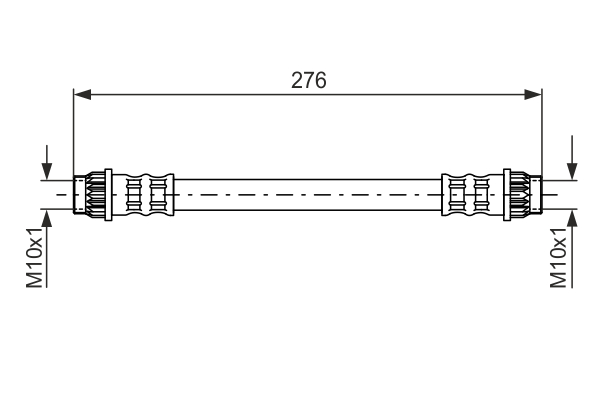 BOSCH 1 987 476 712 Brake Hose