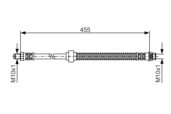 BOSCH 1 987 476 785 Brake Hose