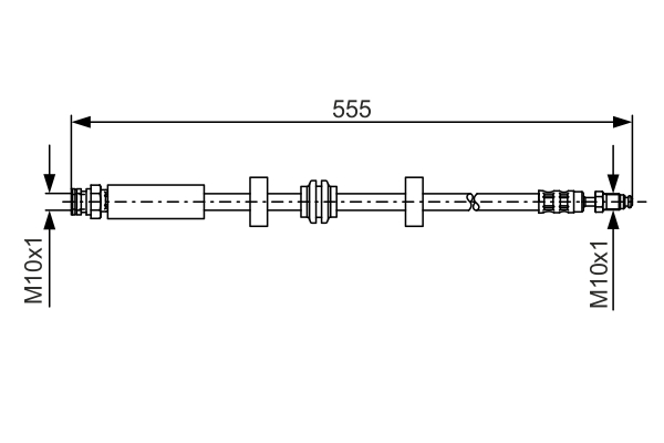 BOSCH 1 987 476 793 Brake Hose