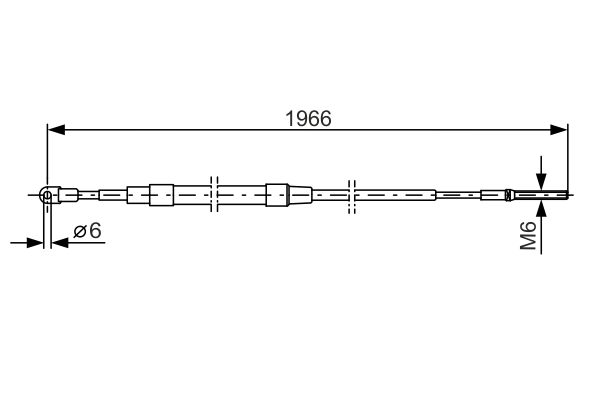 BOSCH 1 987 477 179 Cable,...