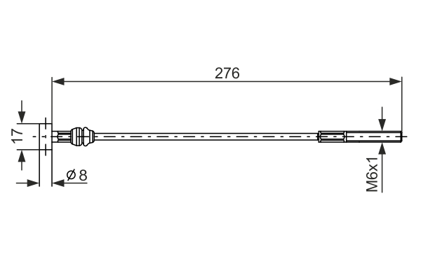 BOSCH 1 987 477 240 Cable,...