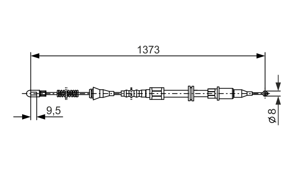 BOSCH 1 987 477 309 Cavo...