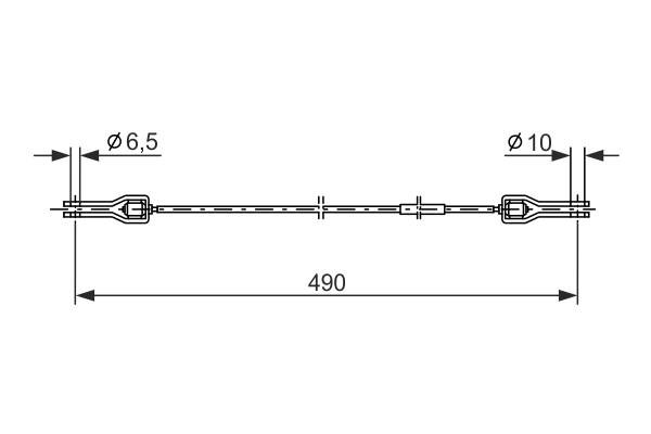 BOSCH 1 987 477 360 Cable,...