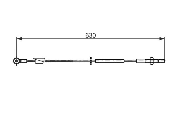 BOSCH 1 987 477 361 Cable,...