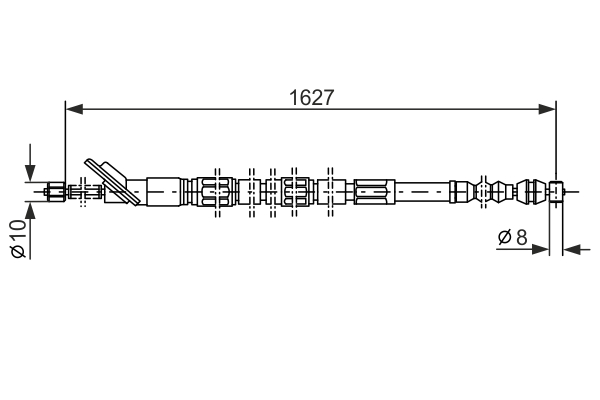 BOSCH 1 987 477 415 Cable,...