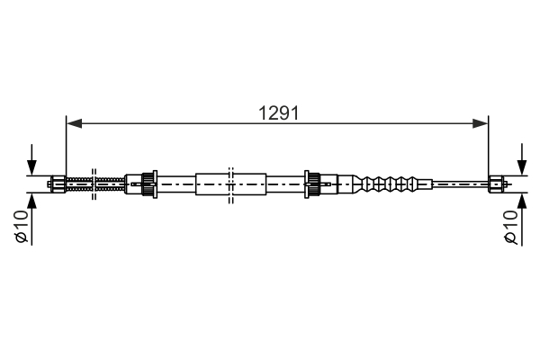 BOSCH 1 987 477 465 Cable,...