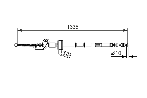 BOSCH 1 987 477 542 Tažné...