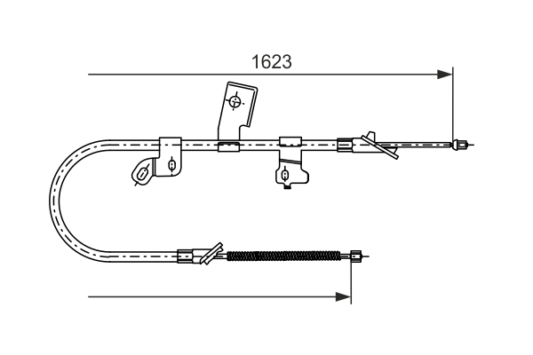 BOSCH 1 987 477 544 Cable,...