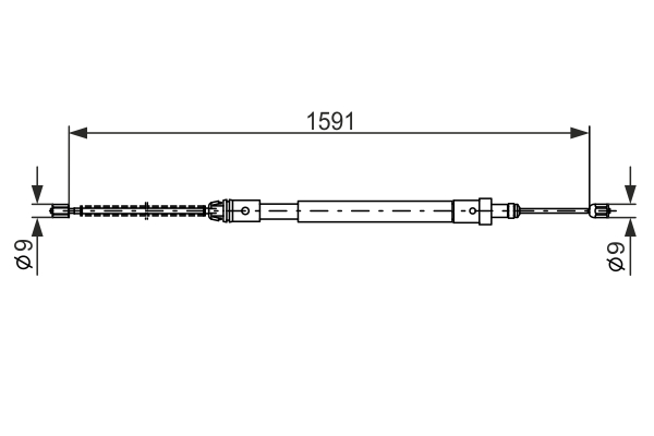 BOSCH 1 987 477 580 Cavo...