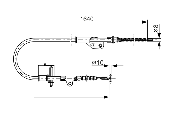 BOSCH 1 987 477 752 Cable,...