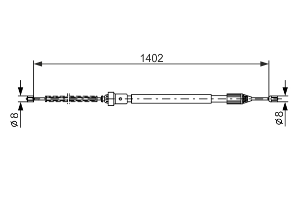 BOSCH 1 987 477 784 Cable,...