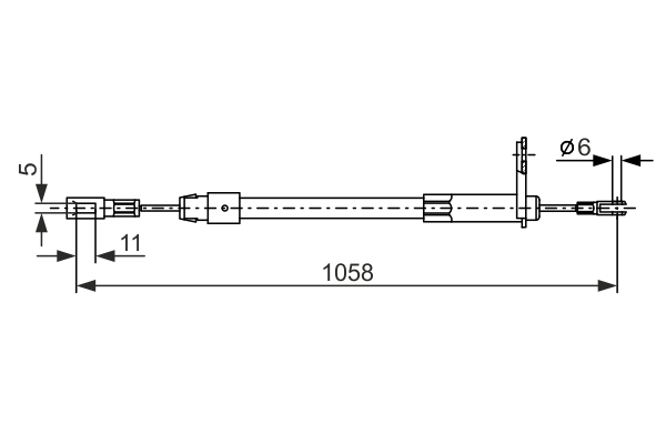 BOSCH 1 987 477 849 Cavo...