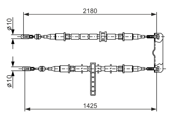 BOSCH 1 987 477 895 Cable,...