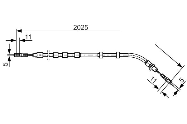 BOSCH 1 987 477 903 Cable,...