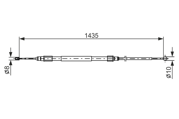 BOSCH 1 987 477 946 Cable,...