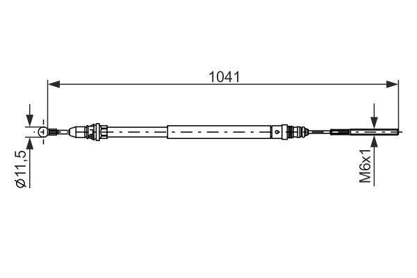 BOSCH 1 987 477 954 Cable,...