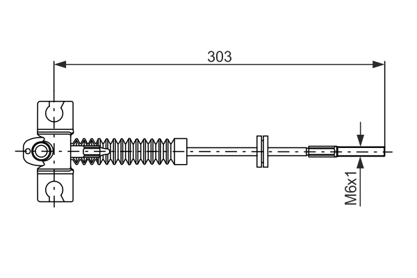 BOSCH 1 987 477 982 Cable,...