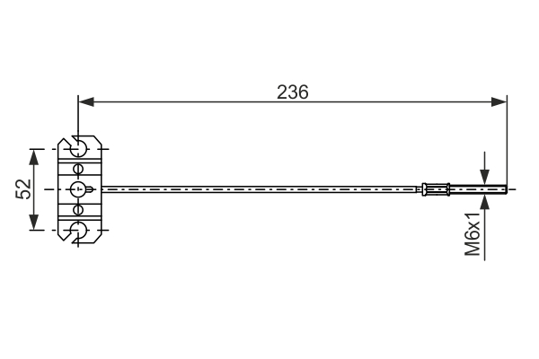 BOSCH 1 987 477 991 Cable,...