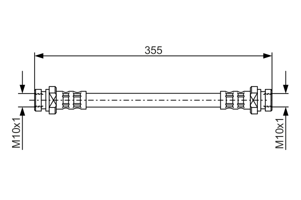 BOSCH 1 987 481 031 Brake Hose