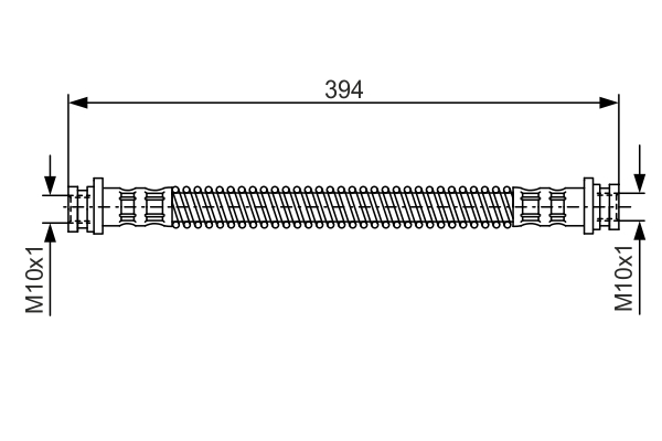 BOSCH 1 987 481 123 Brake Hose