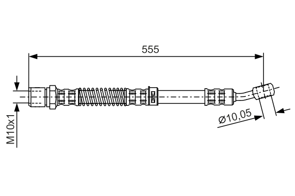 BOSCH 1 987 481 144 Brake Hose