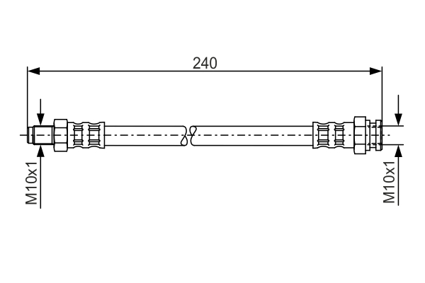 BOSCH 1 987 481 220 Brake Hose