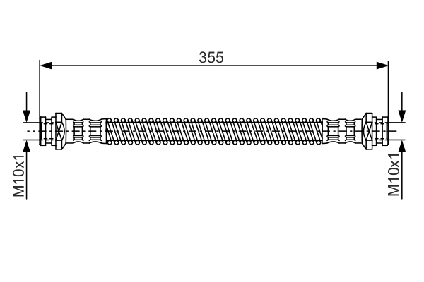 BOSCH 1 987 481 253 Brake Hose