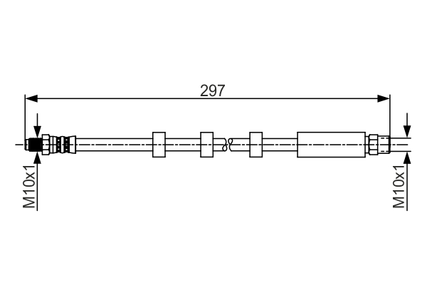 BOSCH 1 987 481 262 Brake Hose