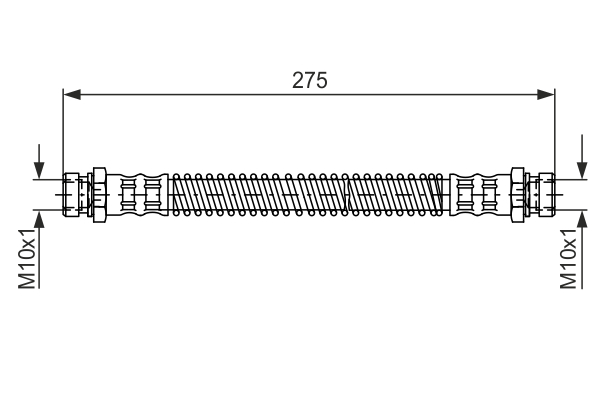 BOSCH 1 987 481 276 Brake Hose