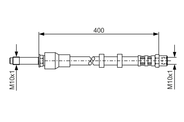 BOSCH 1 987 481 296 Brake Hose