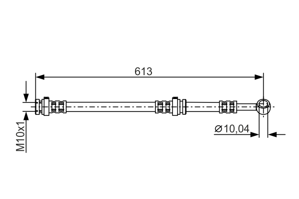 BOSCH 1 987 481 310 Brake Hose