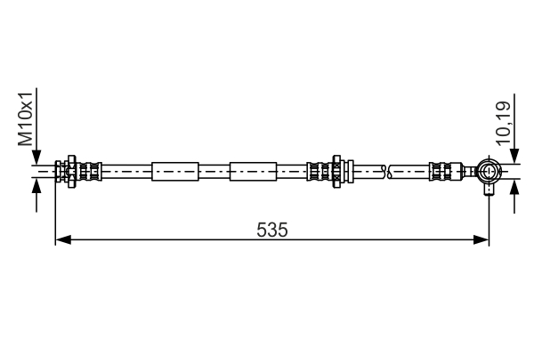 BOSCH 1 987 481 313 Brake Hose