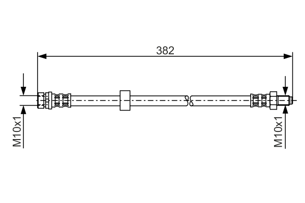 BOSCH 1 987 481 359 Flessibile del freno