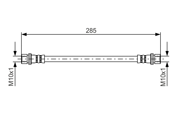 BOSCH 1 987 481 412 Brake Hose