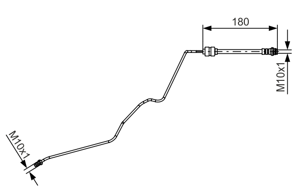 BOSCH 1 987 481 421 Brake Hose