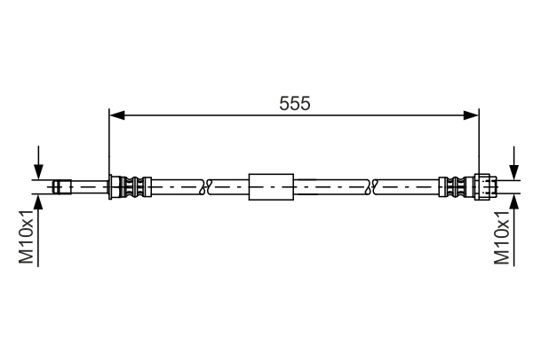 BOSCH 1 987 481 461 Brake Hose