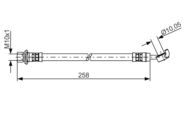 BOSCH 1 987 481 467 Brake Hose