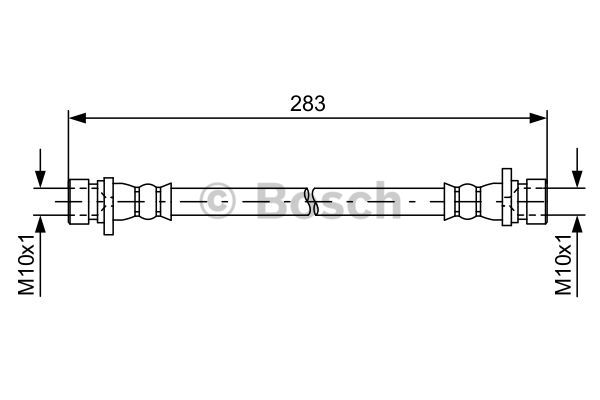 BOSCH 1 987 481 620 Flessibile del freno