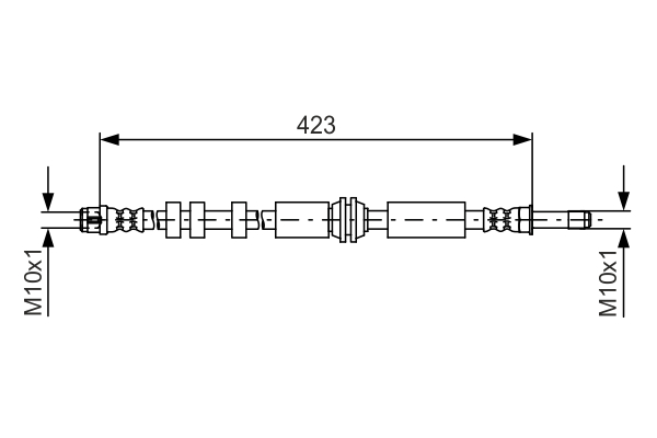 BOSCH 1 987 481 629 Brake Hose