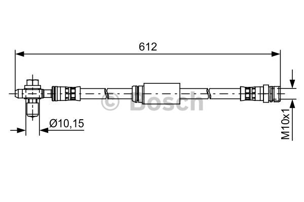 BOSCH 1 987 481 631 Brake Hose