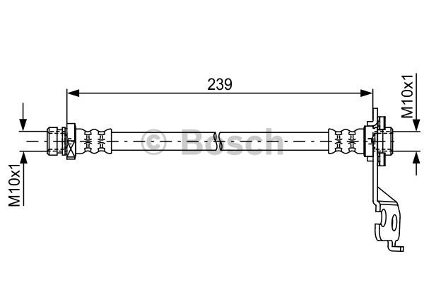 BOSCH 1 987 481 764 Flessibile del freno-Flessibile del freno-Ricambi Euro