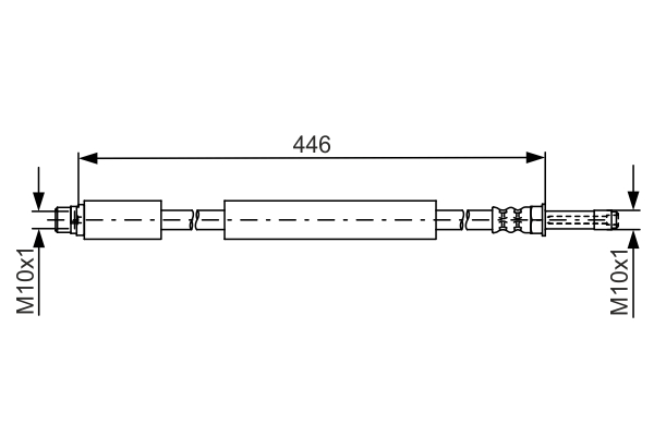 BOSCH 1 987 481 777 Flessibile del freno-Flessibile del freno-Ricambi Euro