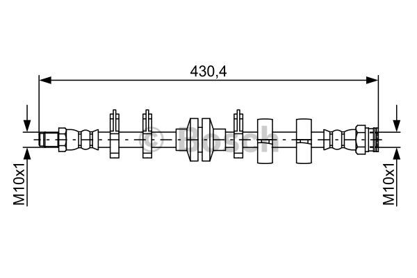 BOSCH 1 987 481 900 Brake Hose