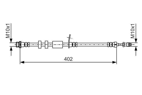 BOSCH 1 987 481 977 Brake Hose