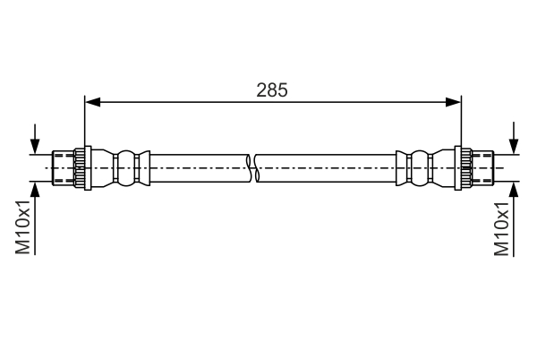 BOSCH 1 987 481 A12 Flessibile del freno