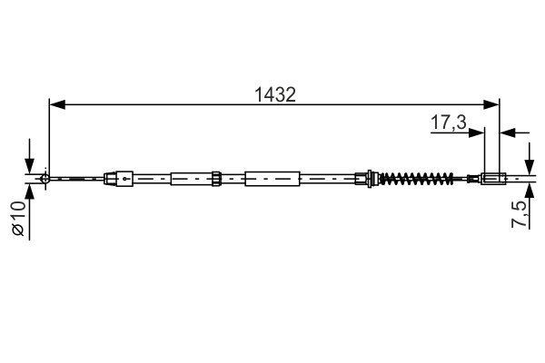 BOSCH 1 987 482 034 Cavo...