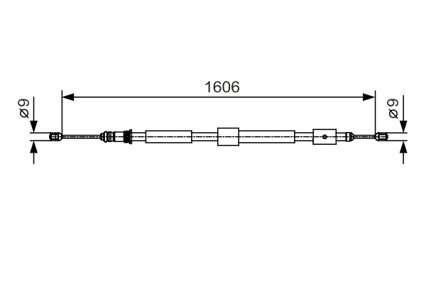 BOSCH 1 987 482 113 Cavo...