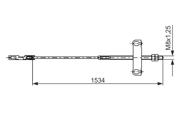 BOSCH 1 987 482 195 Cable,...