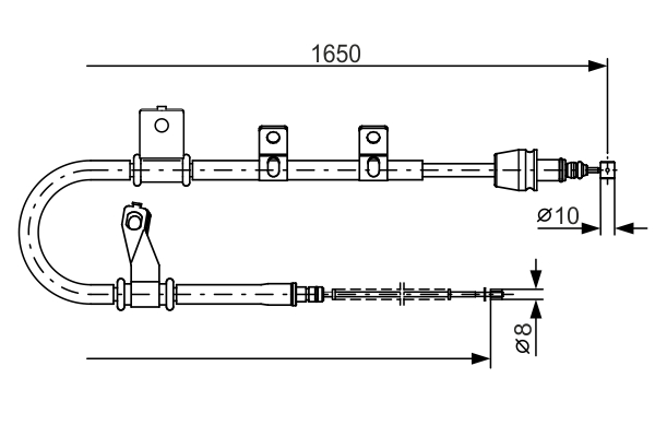 BOSCH 1 987 482 210 Cavo...